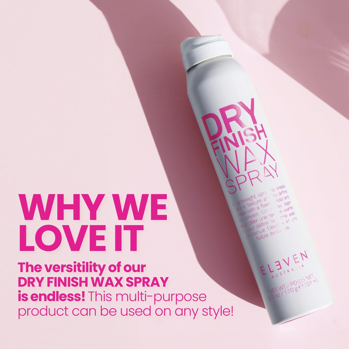 DRY FINISH WAX SPRAY 201ML